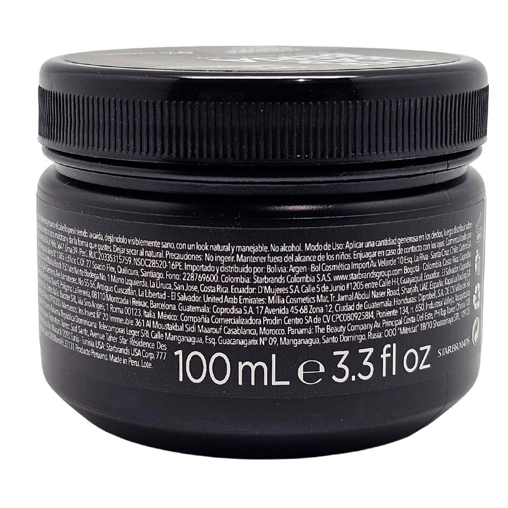 The Barberia Hair Loss Prevention Gel, Strengthens & repairs, 3.3 fl oz 0% alcohol. Pack of 3