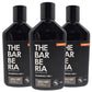 The Barberia Shampoo  4 IN 1 Formula, Energy,  10.1 fl oz Hair, body, face & beard Oak & Ginger. Pack of 3