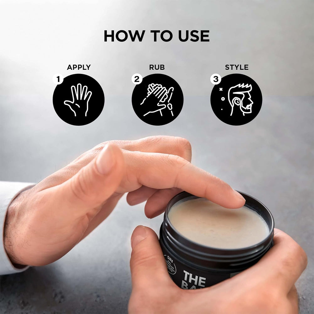 The Barberia Volume & Matte Paste Hair Wax, 2.4 fl oz Hair, beard & mustache