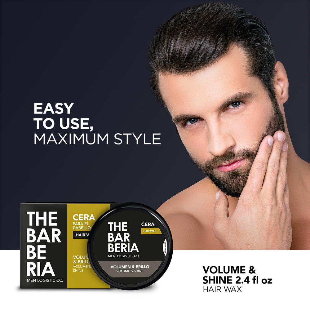 The Barberia Volume & Shine Paste Hair Wax, 2.4 fl oz Hair, beard & mustache