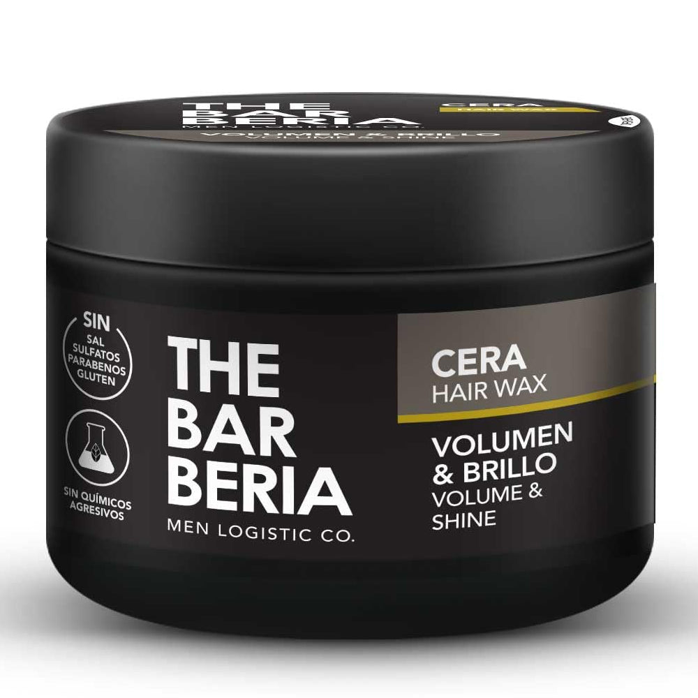 The Barberia Volume & Shine Paste Hair Wax, 2.4 fl oz Hair, beard & mustache. Pack of 3