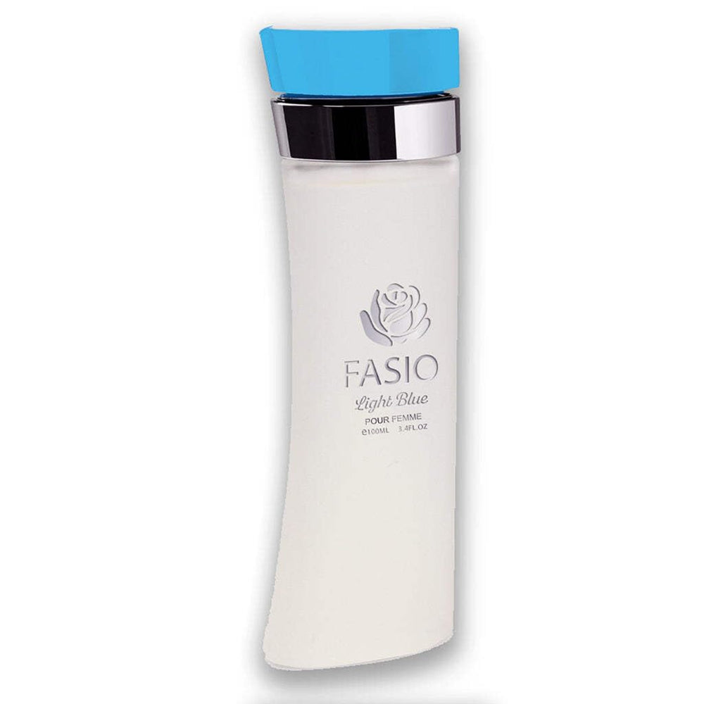 Emper Fasio Blue Eau de Parfum for Women 3.4 oz - Refreshing Tropical & Floral Fragrance