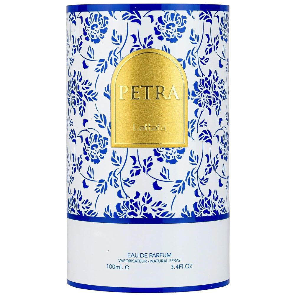 Lattafa Petra Eau De Parfum Spray For Women - 100Ml (3.4 Oz) | Tropical, Floral, Fruity & Sweet Fragrance | Long-Lasting Luxury Perfume