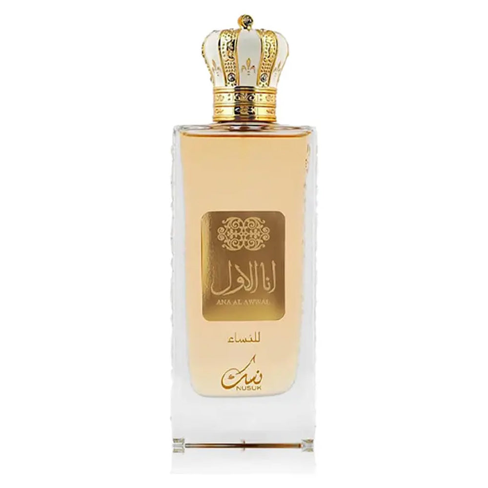 Nusuk Ana Al Awwal Golden Eau de Parfum - 3.4 oz - Sparkling Fruity & Warm Scent