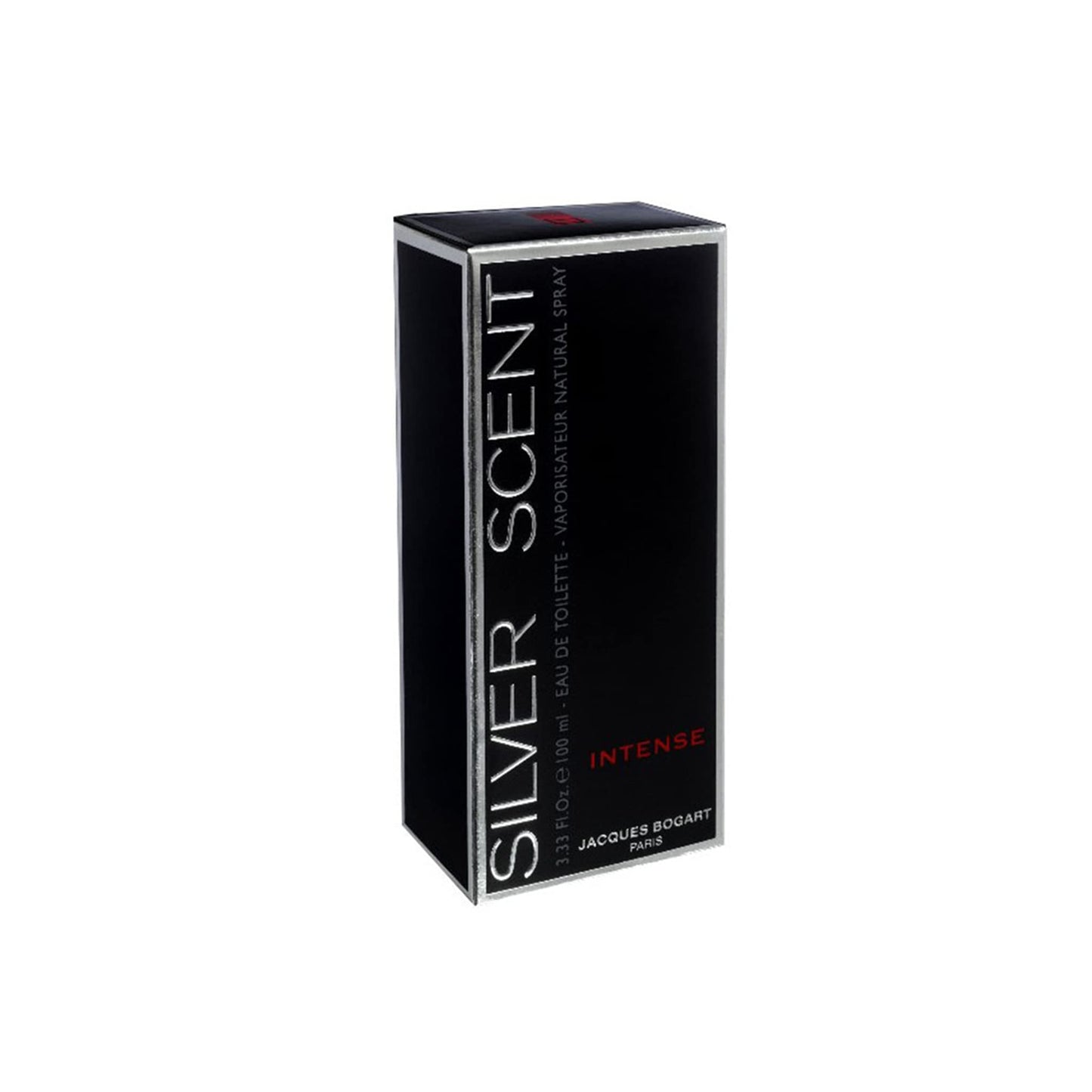 Jacques Bogart Silver Scent Intense for Men - 3.33 oz (100ml) Eau de Toilette Spray