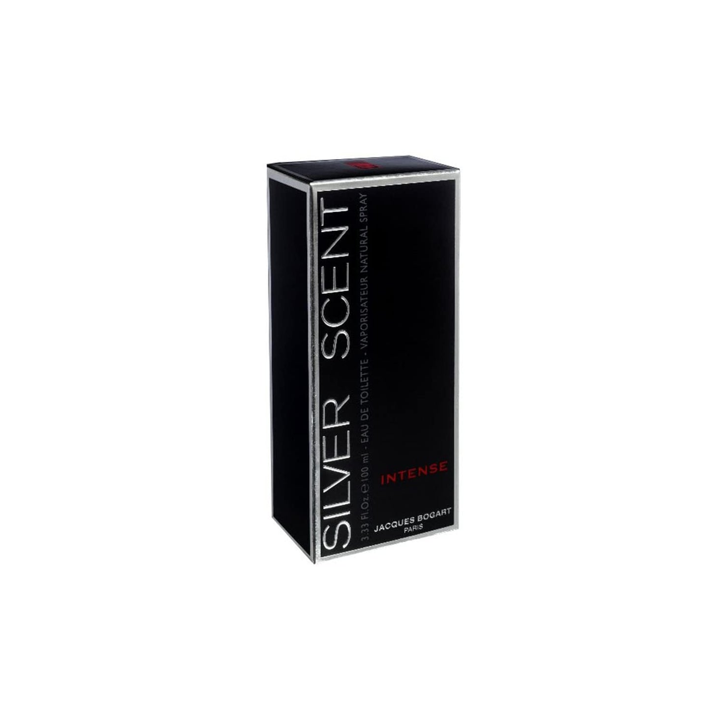 Jacques Bogart Silver Scent Intense for Men - 3.33 oz (100ml) Eau de Toilette Spray