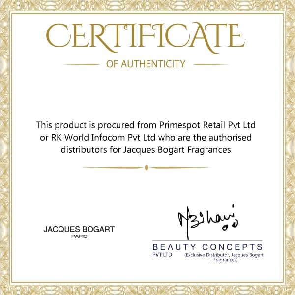 Jacques Bogart Silver Scent Intense for Men - 3.33 oz (100ml) Eau de Toilette Spray