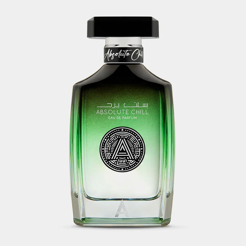 Atralia Absolute Chill Eau de Parfum - 3.4 oz (100ml) Unisex EDP Spray - Invigorating Citrus & Mint Perfume