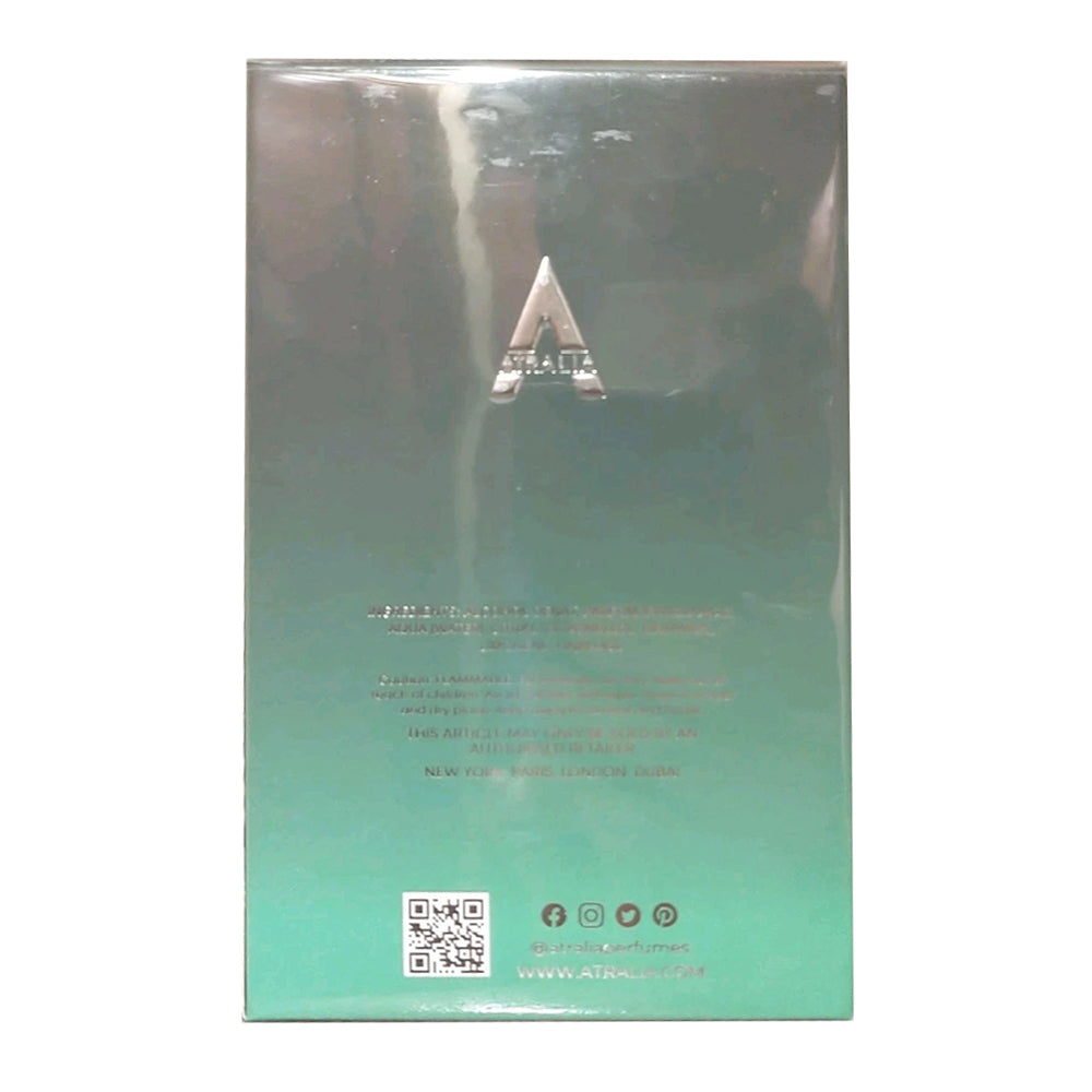 Atralia Absolute Chill Eau de Parfum - 3.4 oz (100ml) Unisex EDP Spray - Invigorating Citrus & Mint Perfume