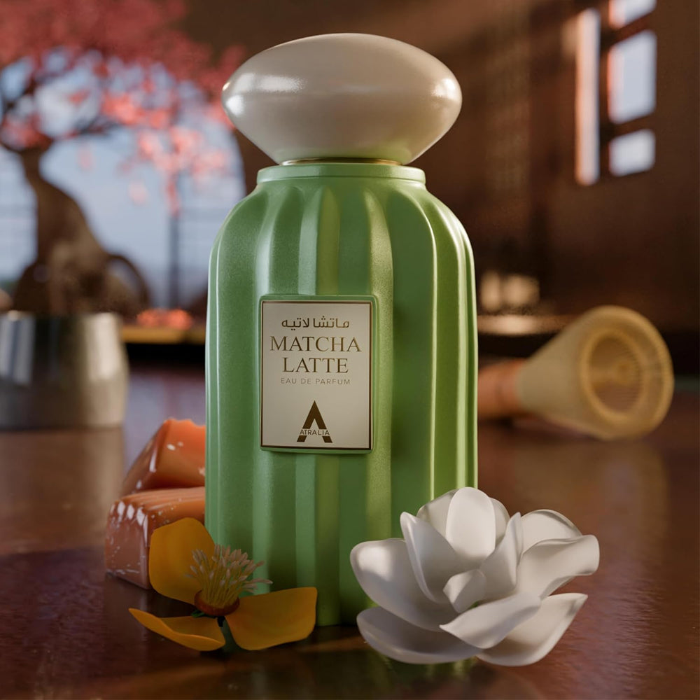 Atralia Matcha Latte Eau de Parfum - 3.4 oz (100ml) Unisex EDP Spray - Unique Creamy Matcha Tea