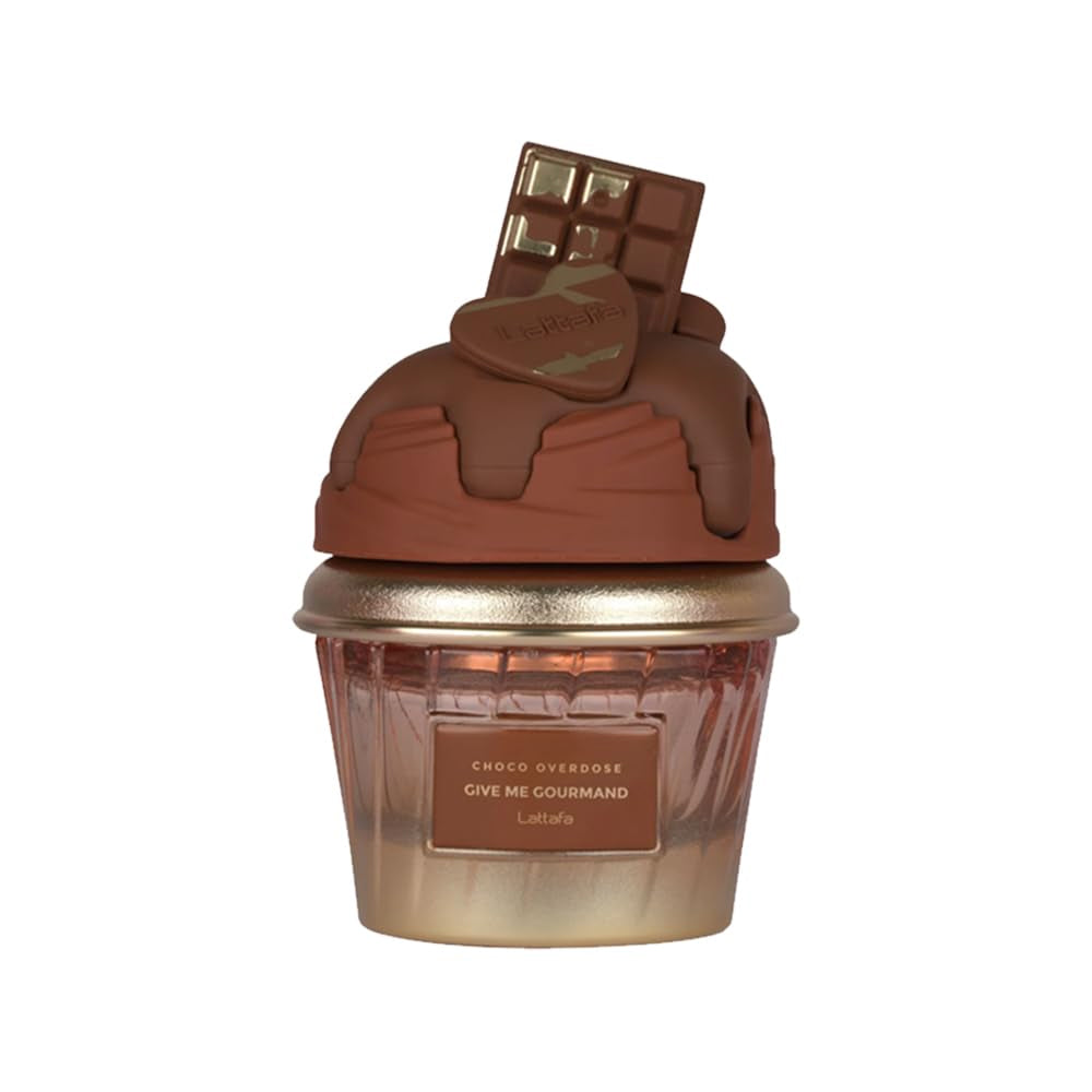 Lattafa Choco Overdose Eau de Parfum - 2.5 oz (75ml) EDP Spray - Dark Chocolate Fudge Fragance