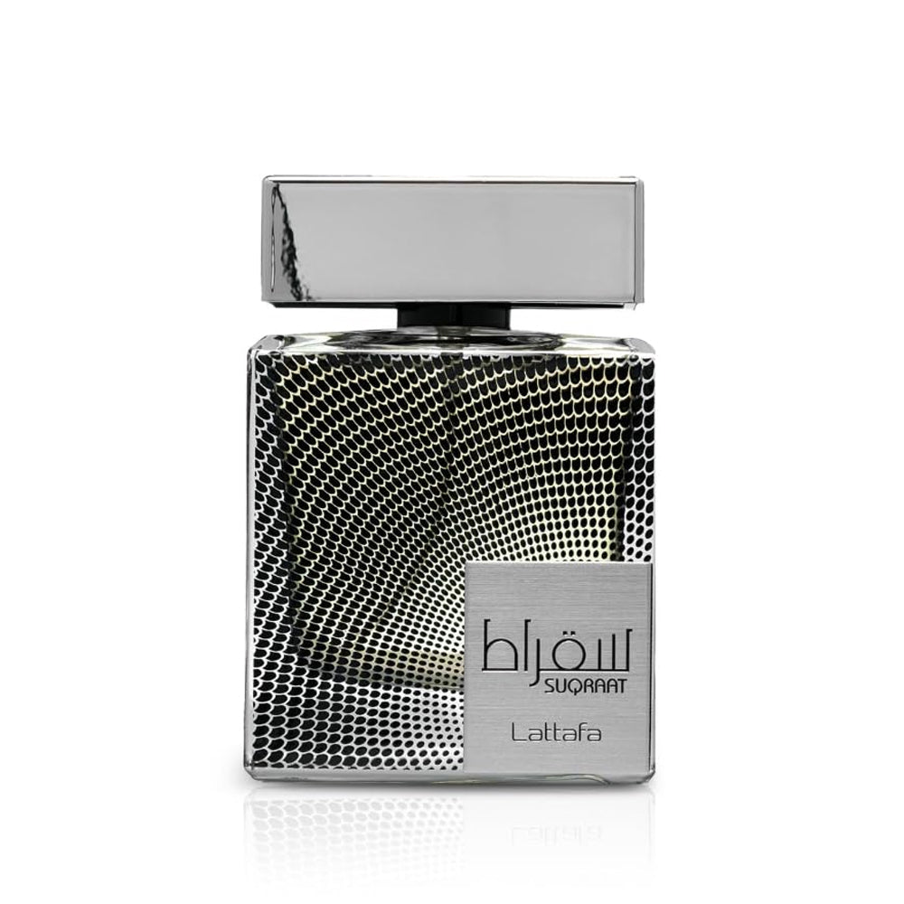 Lattafa Suqraat Eau de Parfum for Men - 3.4 oz (100ml) Luxury EDP Spray - Masculine Fragrance