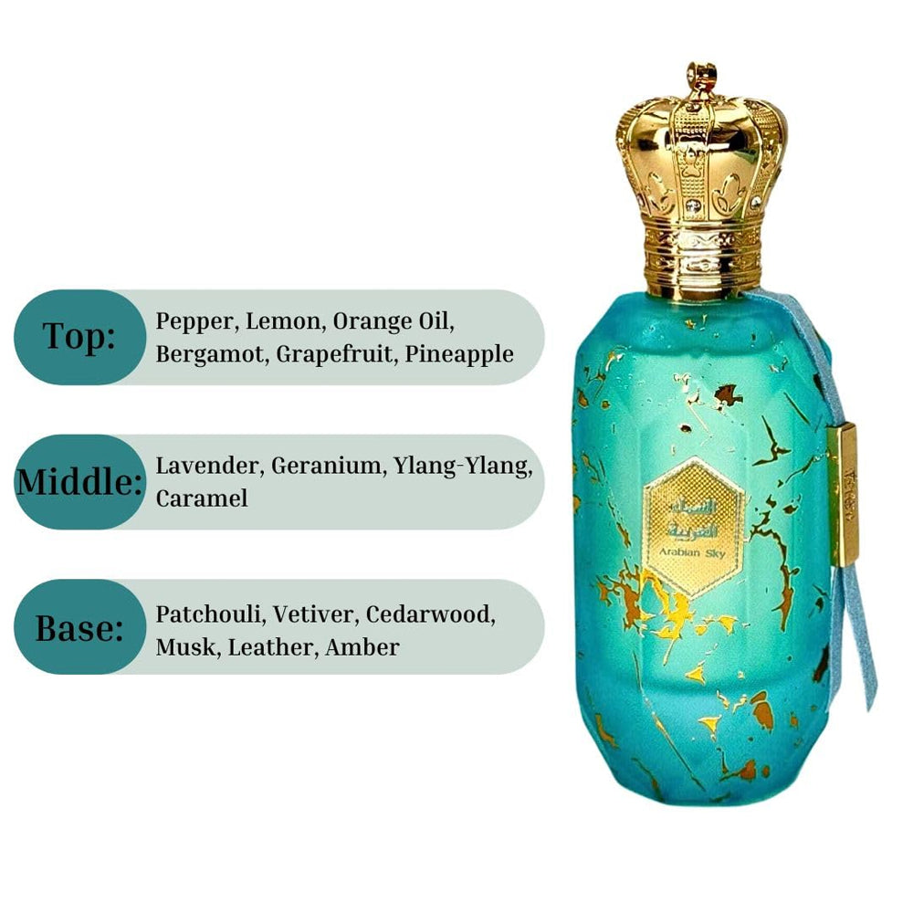 Armaf Eter: Arabian Sky Eau de Parfum for Men - 3.4 oz (100ml) EDP Spray