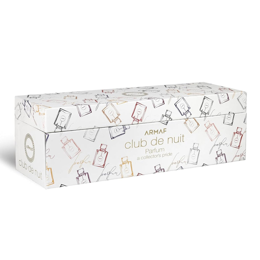Armaf Club De Nuit 10-Piece Luxury Parfum Discovery Set - 10 x 0.017 oz (5ml) Deluxe Travel Minis
