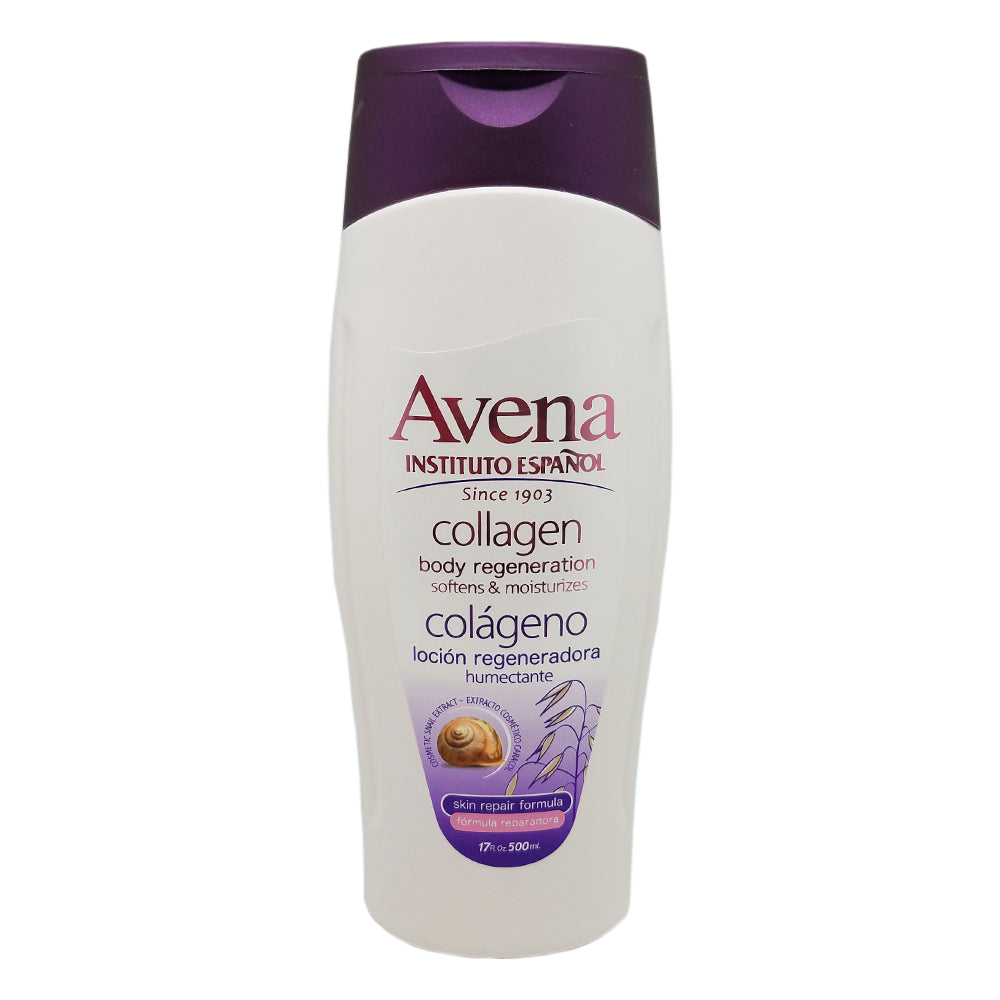 Instituto Español Avena Collagen Hand & Body Lotion 17 Fl Oz. Pack of 6