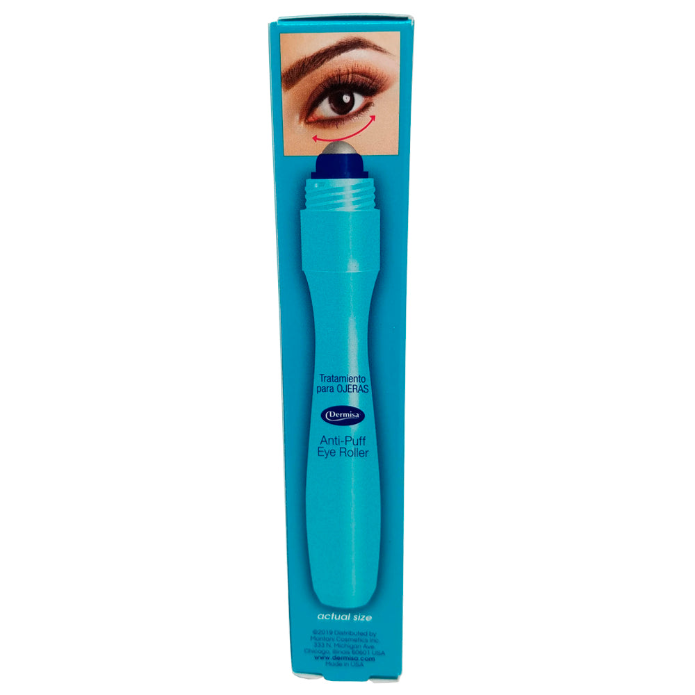 Dermisa Anti-puff Eye Roller 0.5 Fl Oz / 15 ml. Pack of 3