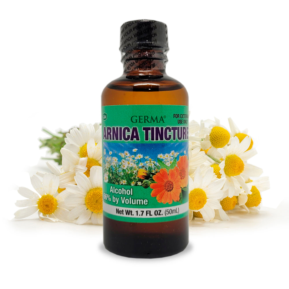 Germa Arnica Tincture, Pain Relief/Tintura de Arnica, Alivio del Dolor 1.7 oz. Pack of 12