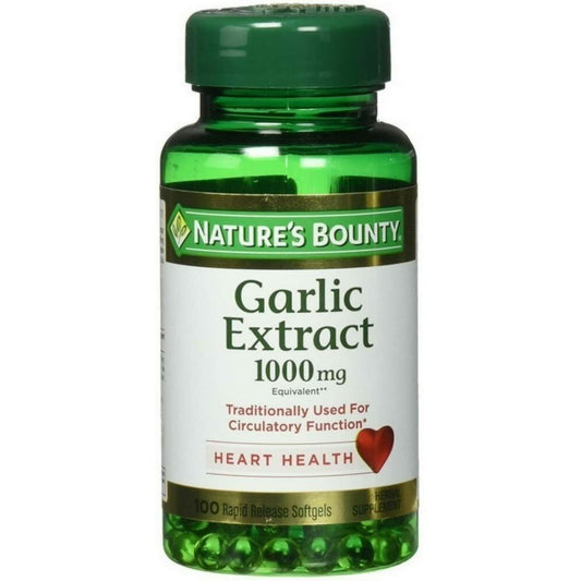 Natures Bounty #2326 Odorless Garlic 100Ct