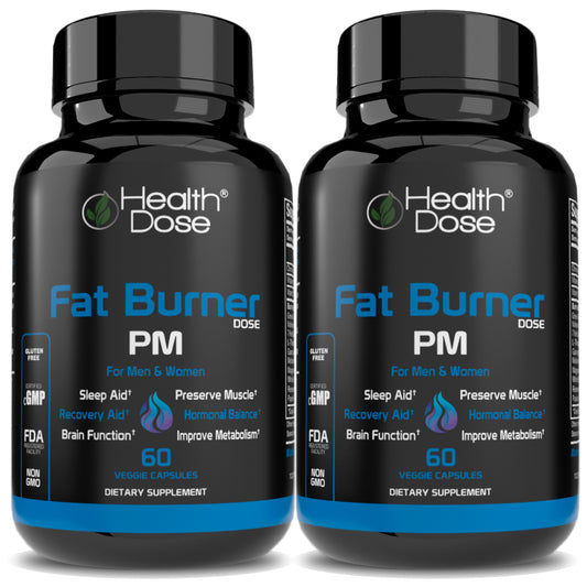Health Dose Fat Burner - PM Nighttime - Pack of 2