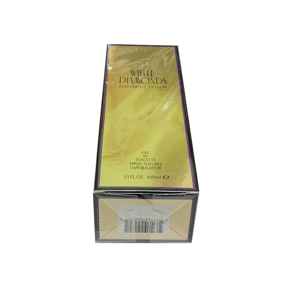 Elizabeth Taylor White Diamonds Eau de Toilette 3.3 oz – Timeless Floral Elegance