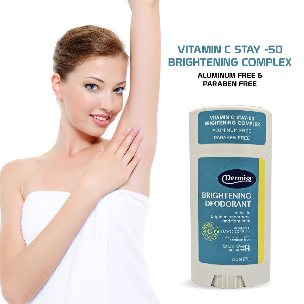 Dermisa Brightening Deodorant 2.65 oz (75g). Pack of 2