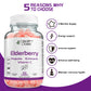 Health Dose Elderberry Adult Gummies x 100 count - Pack of 3