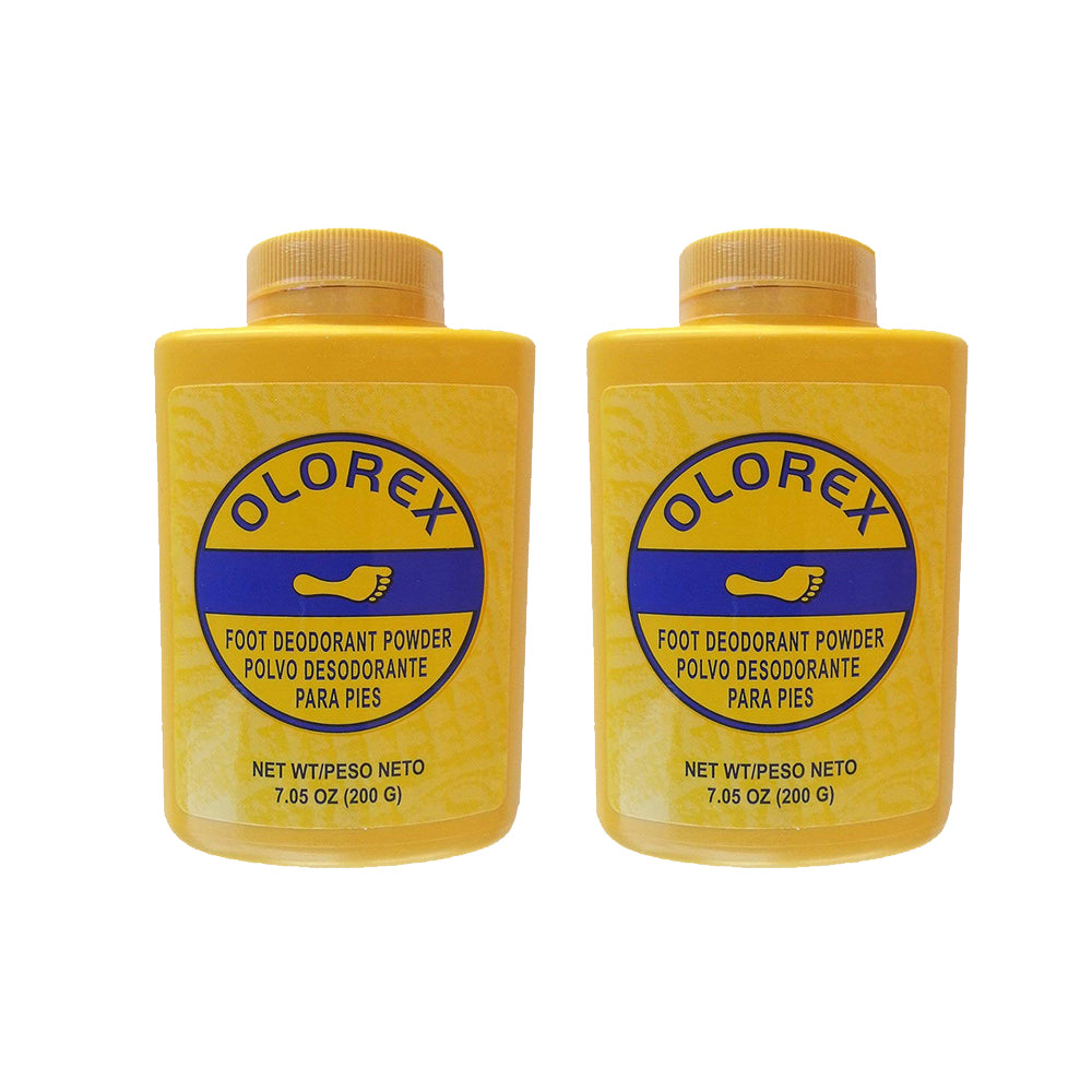 Olorex Foot Deodorant Powder 7.05 Oz / 200 G. - Pack of 2