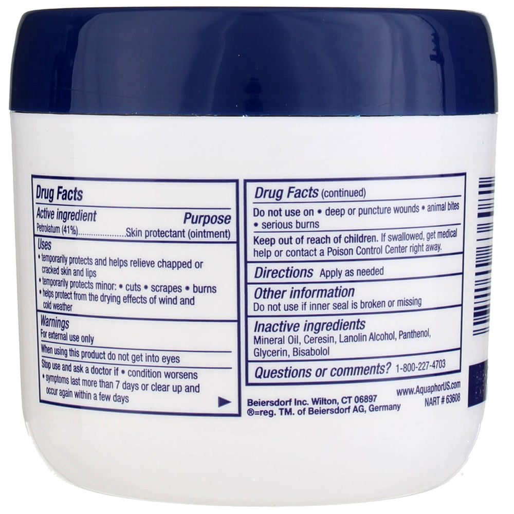 Aquaphor Healing Ointment. Moisturizing Protectant For Dry & Cracked Skin. 14 Oz
