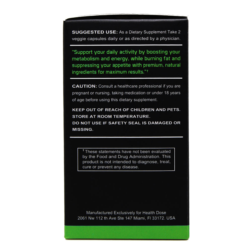 Health Dose Fat Burner - AM Daytime - Pack of 5