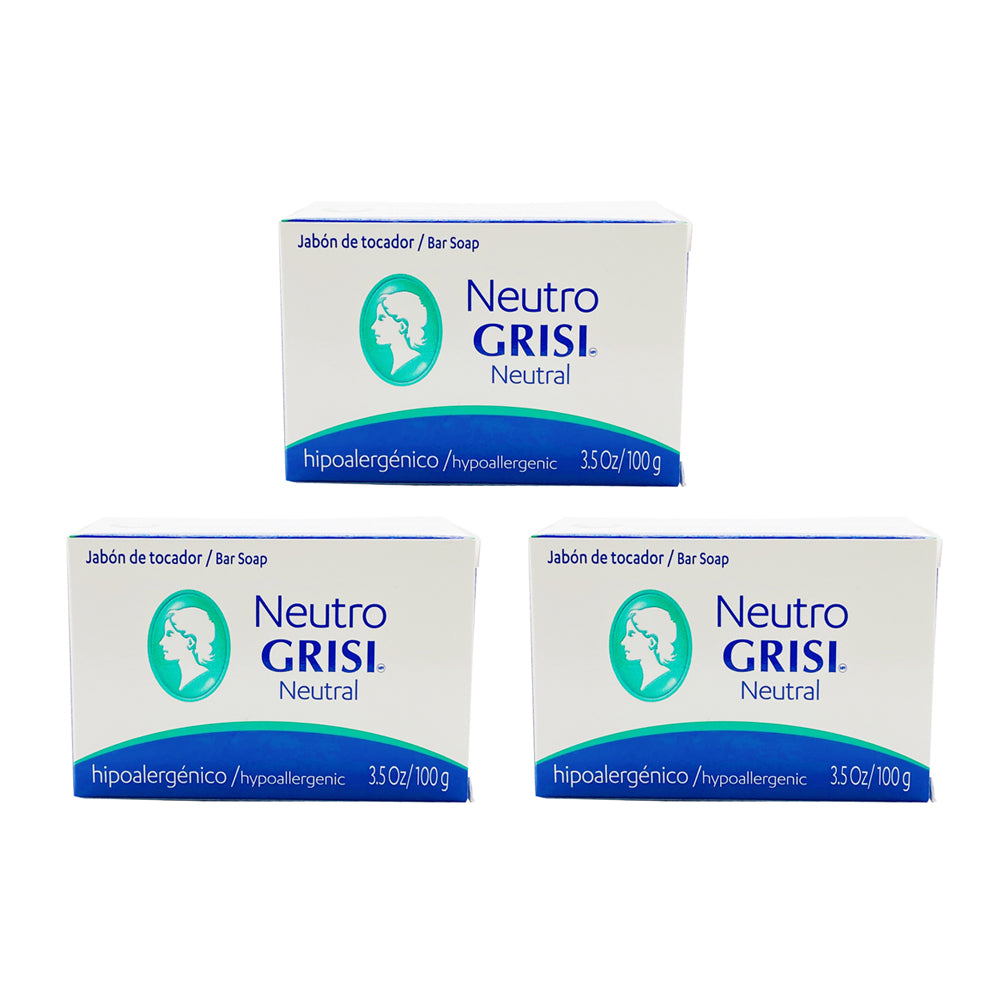 Grisi Soap Neutro 3.5 Oz. Pack of 3