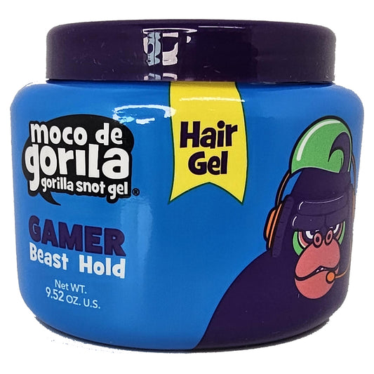 Moco De Gorila Gamer Hair Styling Gel. Beast Hold. Long Lasting Effect. 9.52 oz