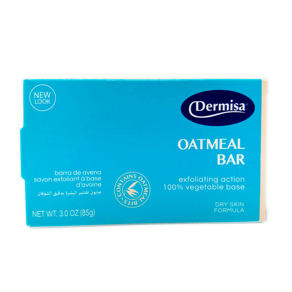 Dermisa Oatmeal Bar 3 Oz / 85 g. Pack of 3