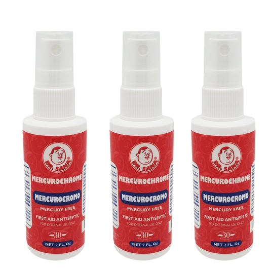 Dr Sana Mercurochrome Spray 2 oz - Pack of 3