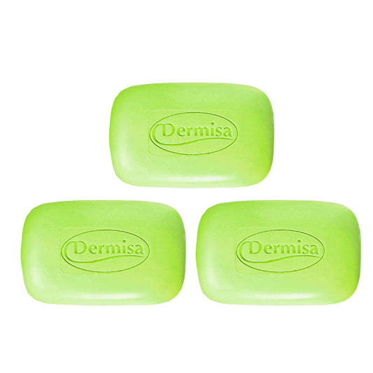 Dermisa Moisturizing Bar 3 Oz / 85 g. Pack of 3