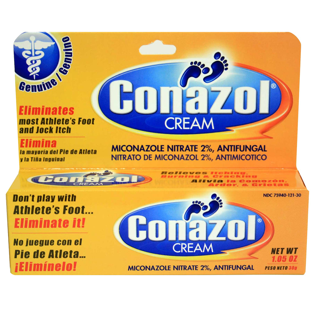 Conazol Antifungal 2% Cream 30 gr - Pack of 3