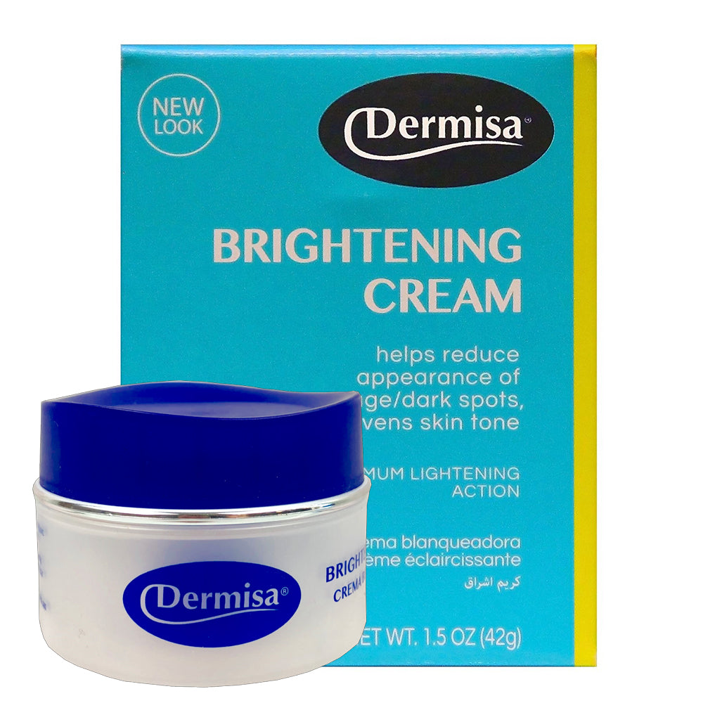 Dermisa kit, Dermisa Skin Fade Cream 1.78 Oz / 50 g. + Dermisa Brightening Cream 1.5 Oz / 42 g. + Dermisa Brightening Bar Soap 3 Oz / 85 g.