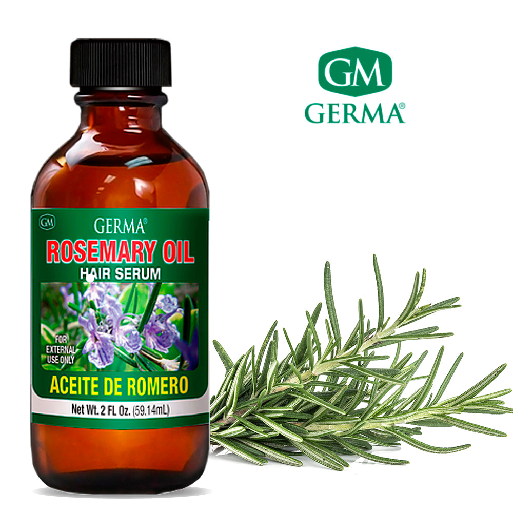 Germa Rosemary Oil, Anti-Aging/Aceite de Romero, Rejuvenecedor 2 Oz. Pack of 12