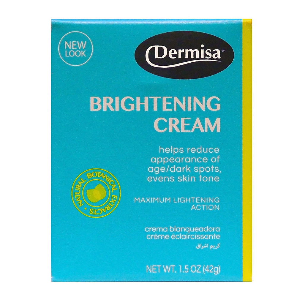 Dermisa Brightening Cream 1.5 Oz / 42 g. Pack of 2