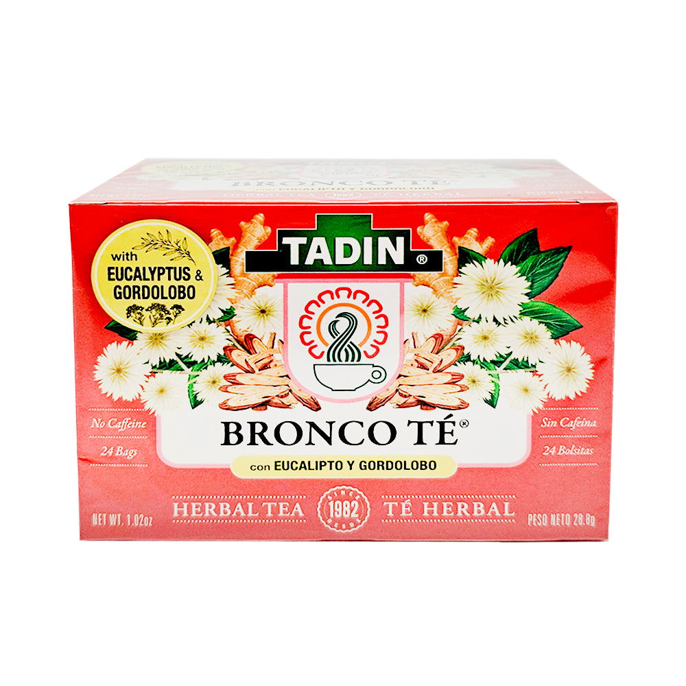 Tadin Tea Bronco Té / Bronco Tea. 24 Bags. 1.01 Oz. Pack of 3