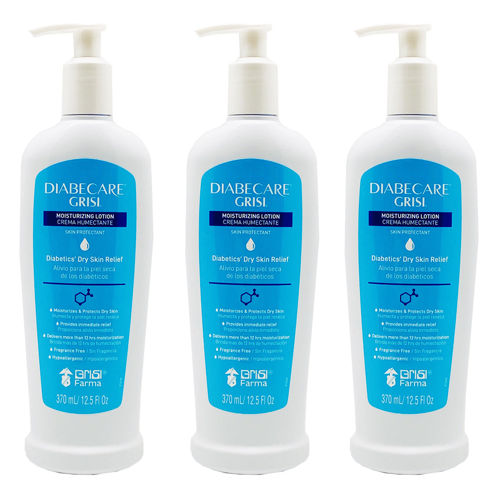 Grisi Diabecare Body Lotion 12.5 FO - Pack of 3