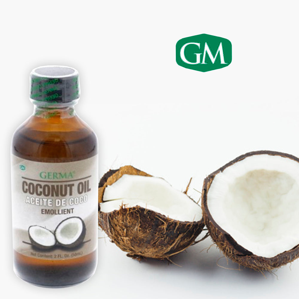 Germa Liquid Coconut Oil / Aceite de Coco Líquido 2 Oz - Pack of 3