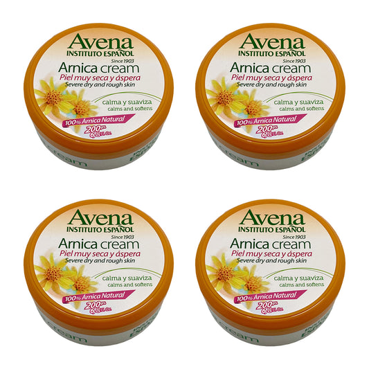 Instituto Español Avena Arnica Cream 6.70 oz - Pack of 4