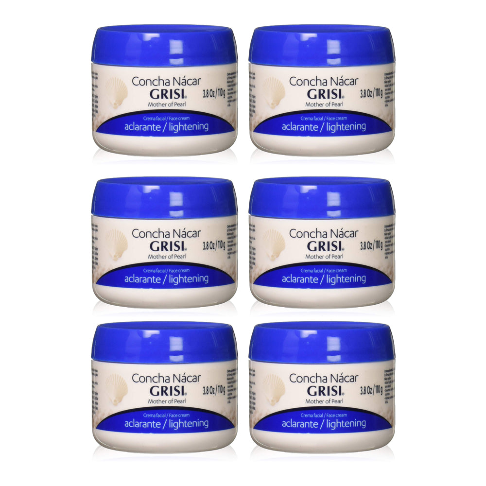 Grisi Cream Concha Nacar 3.8 Oz - Pack 6