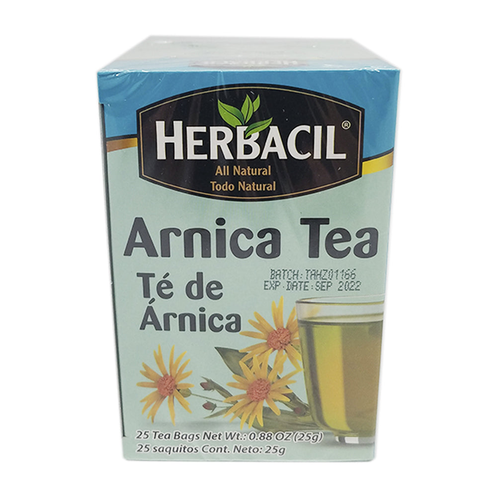 Herbacil Arnica Tea 25-Bags 0.88 Oz / 25 g. - Pack of 2