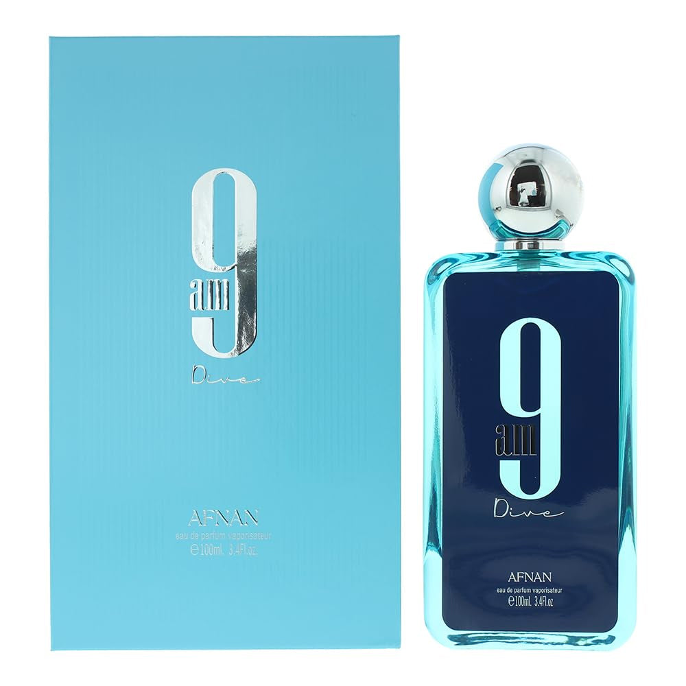 Afnan 9Am Dive U 3.4 Edp Spray (Blue)