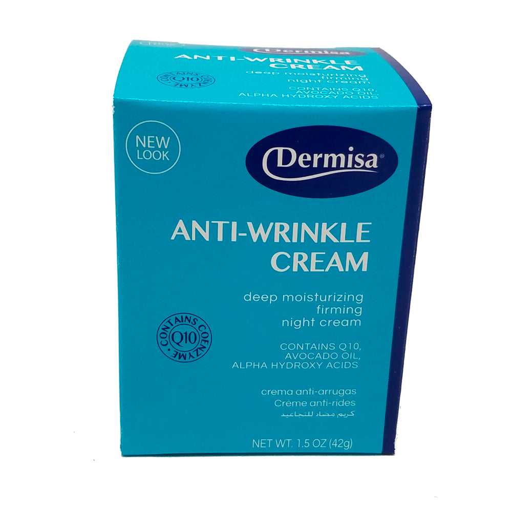 Dermisa Anti-Wrinkle Cream Cell 1.5 Oz / 42 G. + Dermisa Skin Therapy Oil 4.2 Fl Oz / 125 ml.