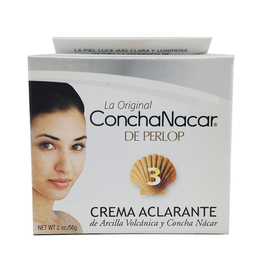 ConchaNacar De Perlop Crema Aclarante #3 2 Oz / 56 G. Pack of 6