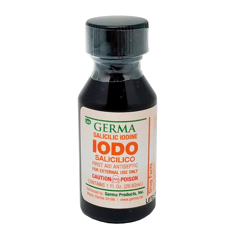 Germa Iodine Salicilic / Yodo Salicílico 1 Oz - Pack of 3