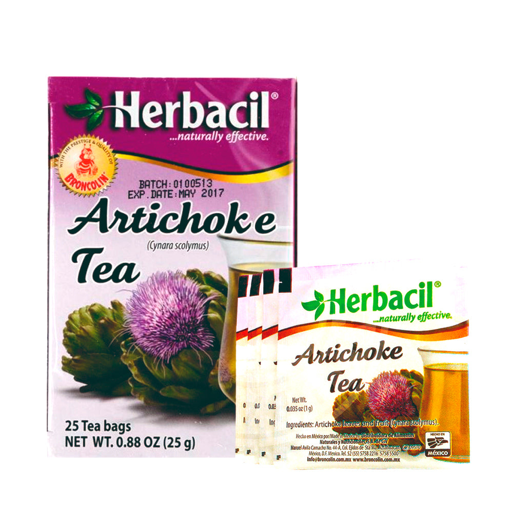 Herbacil Tea Kit, Artichoke 0.88 Oz + Pineapple 1.76oz + Chamomile 0.88 Oz