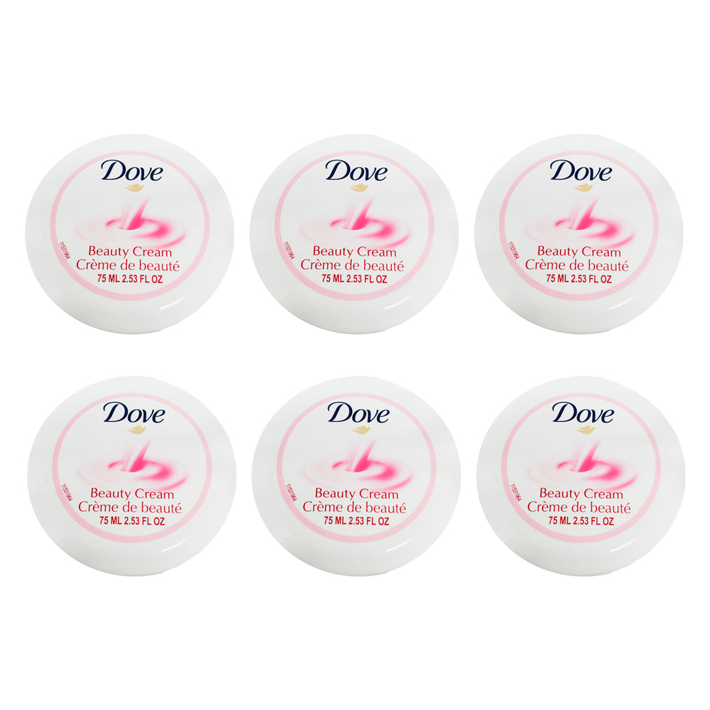 Dove Beauty Cream Pink 2.53 FO. Pack of 6